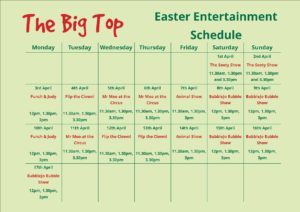 Easter Schedule at Kent Life